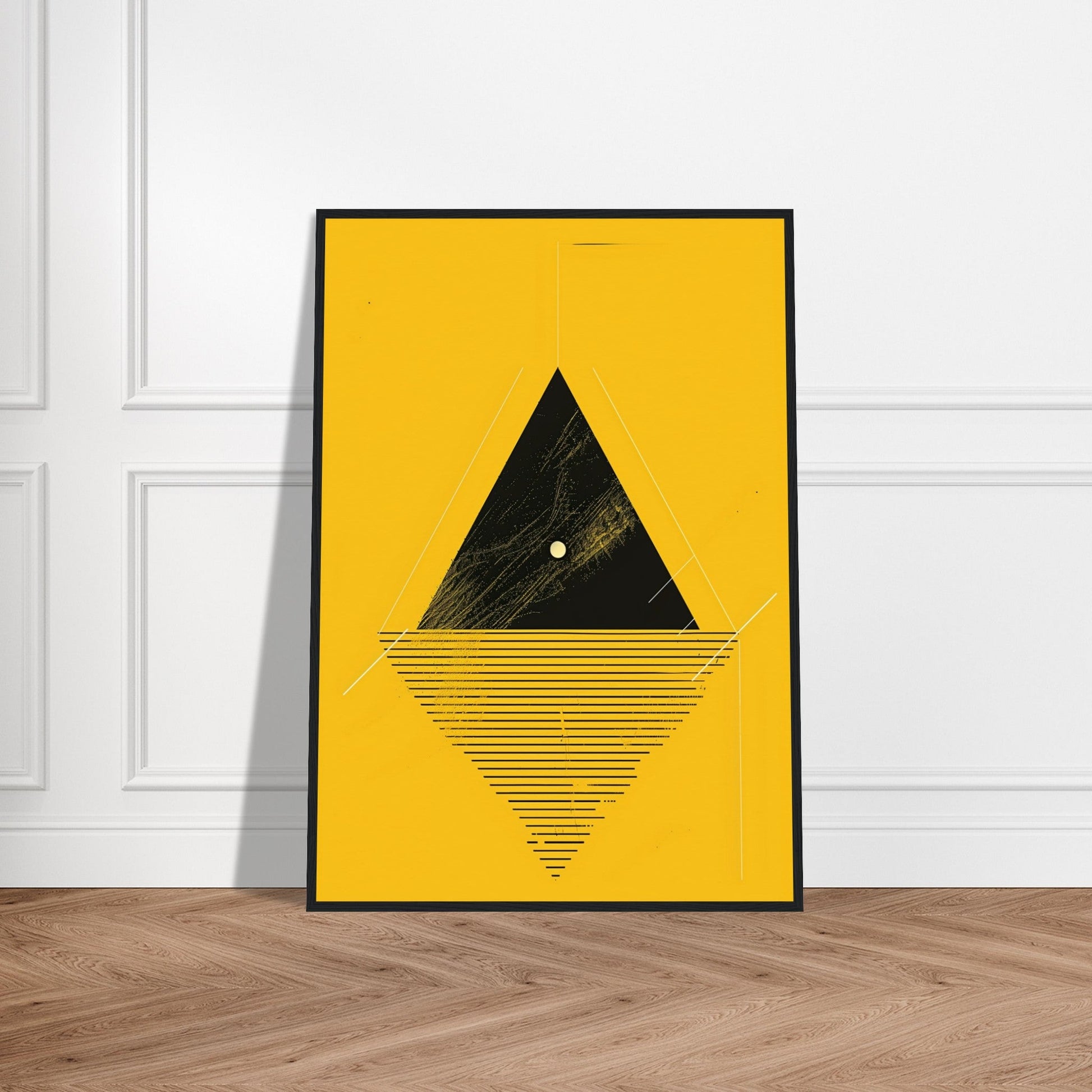 Affiche Scandinave Jaune ( )