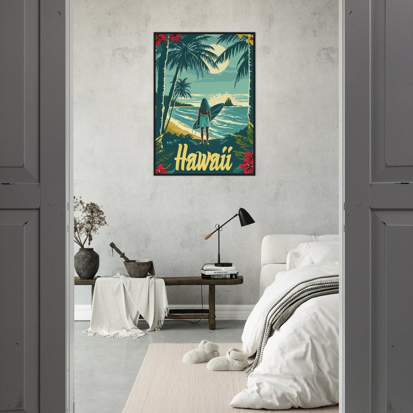 Affiche Surf Hawaii ( )