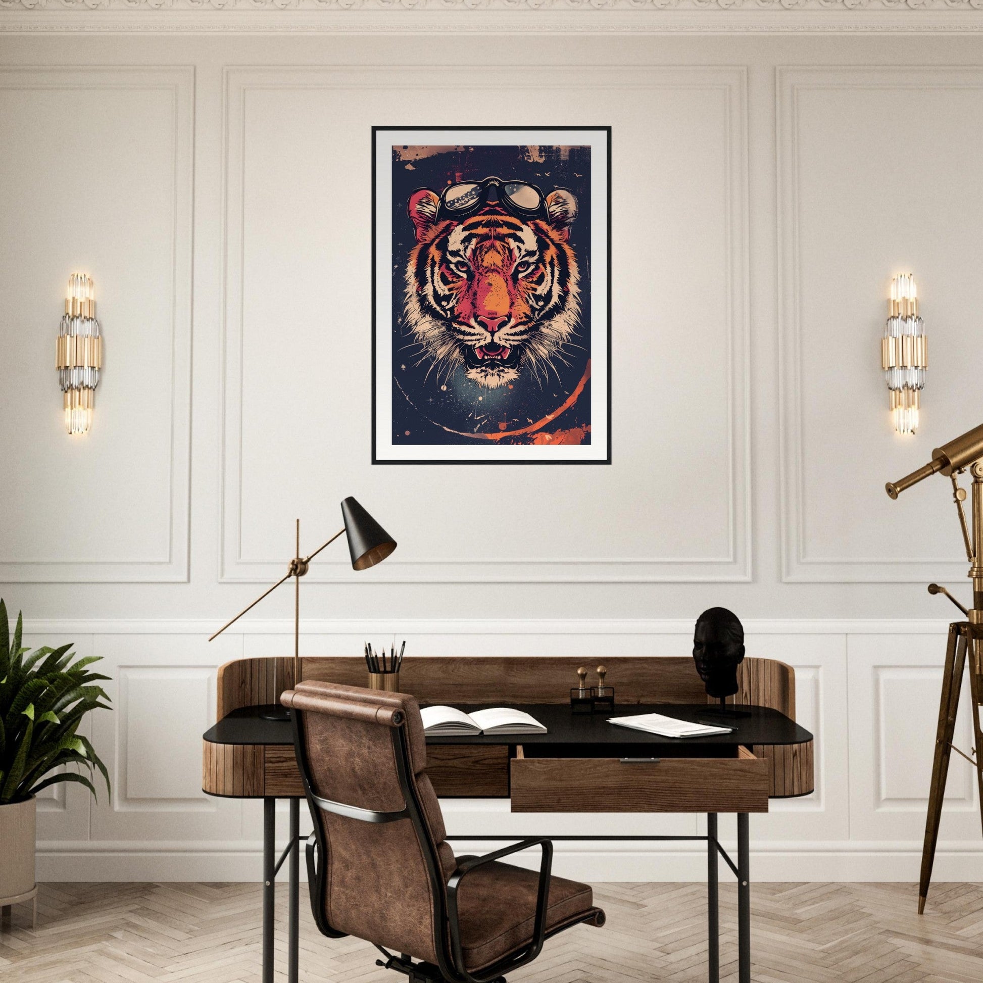 Affiche Tigre Aviateur ( )