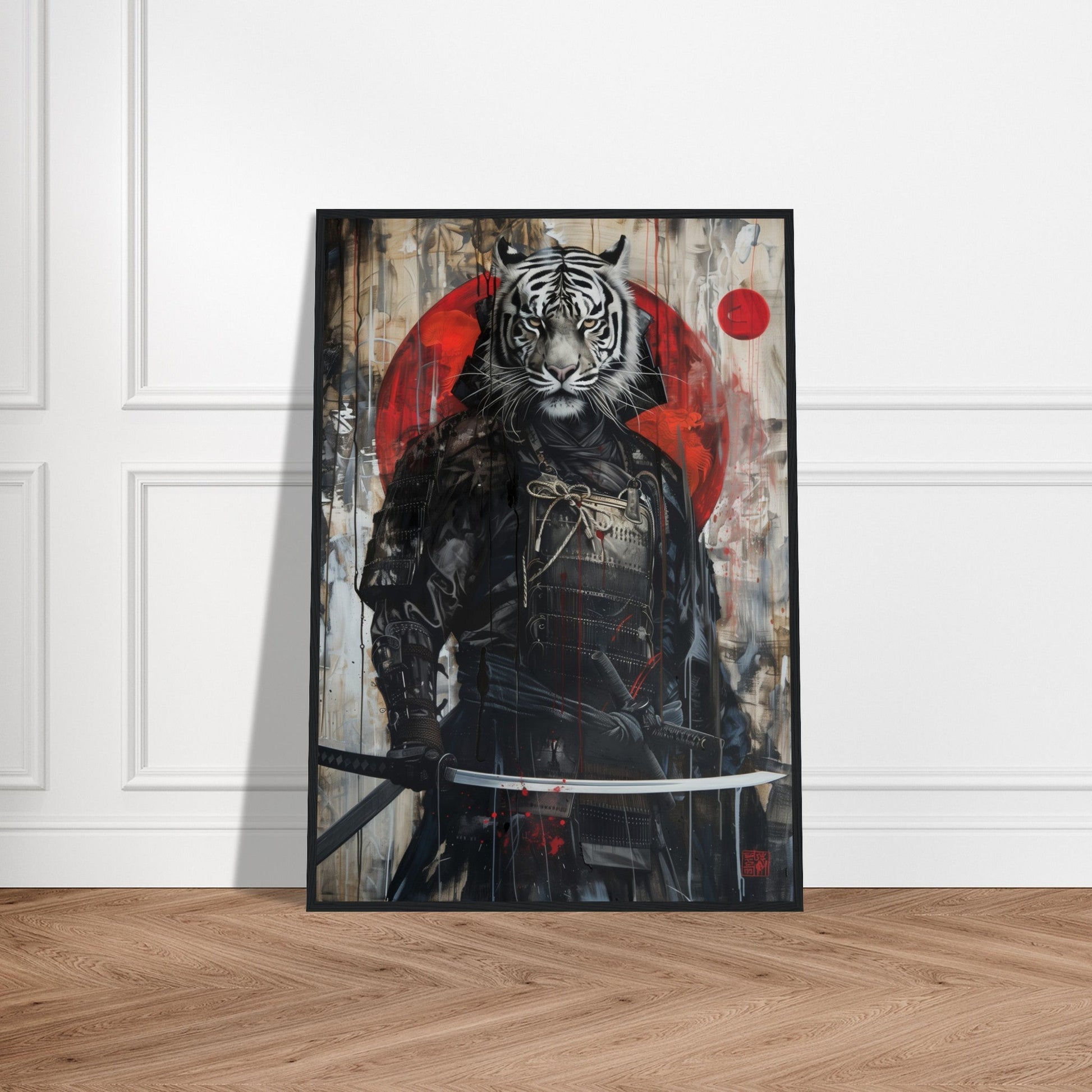 Affiche Tigre Blanc Samouraï ( )