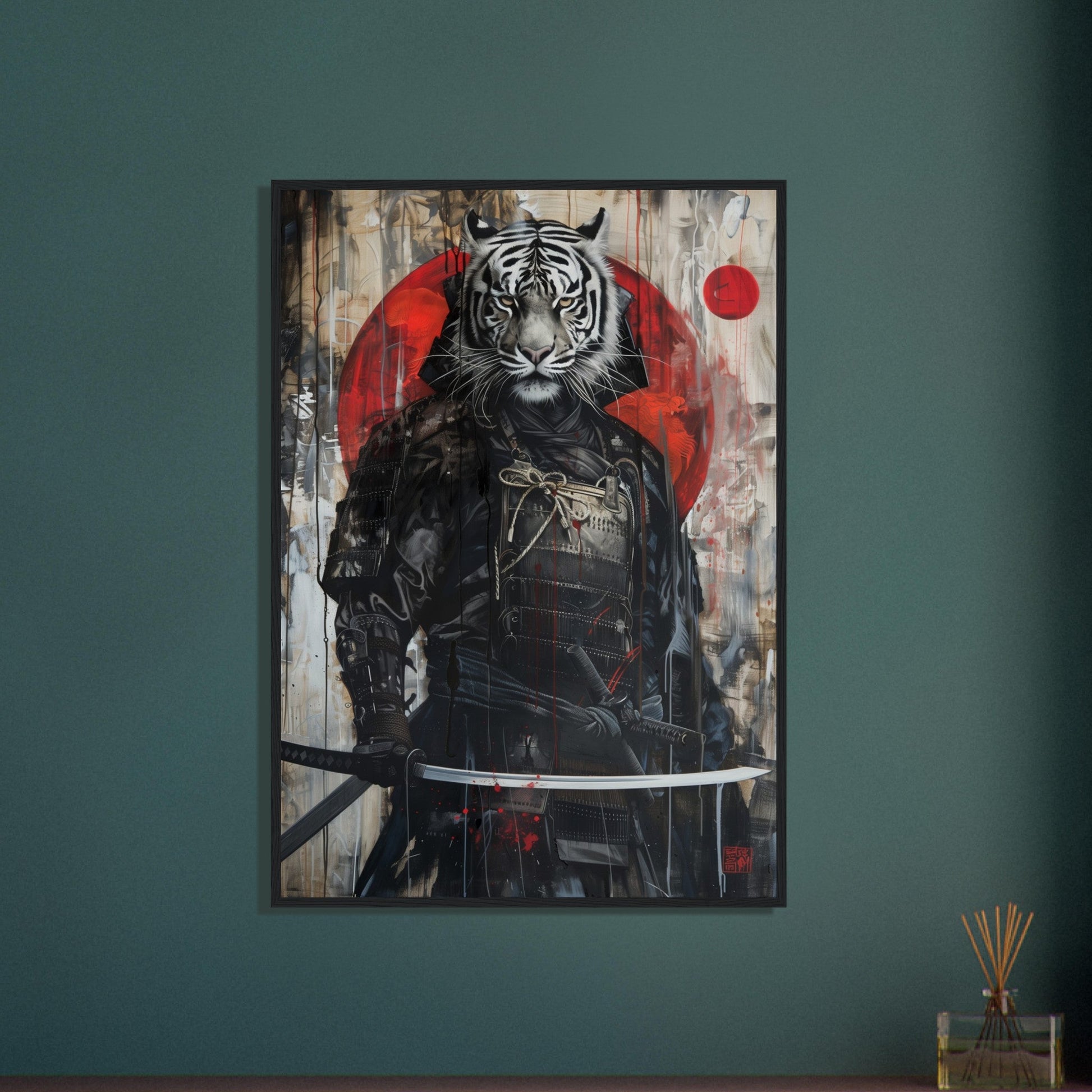 Affiche Tigre Blanc Samouraï ( )