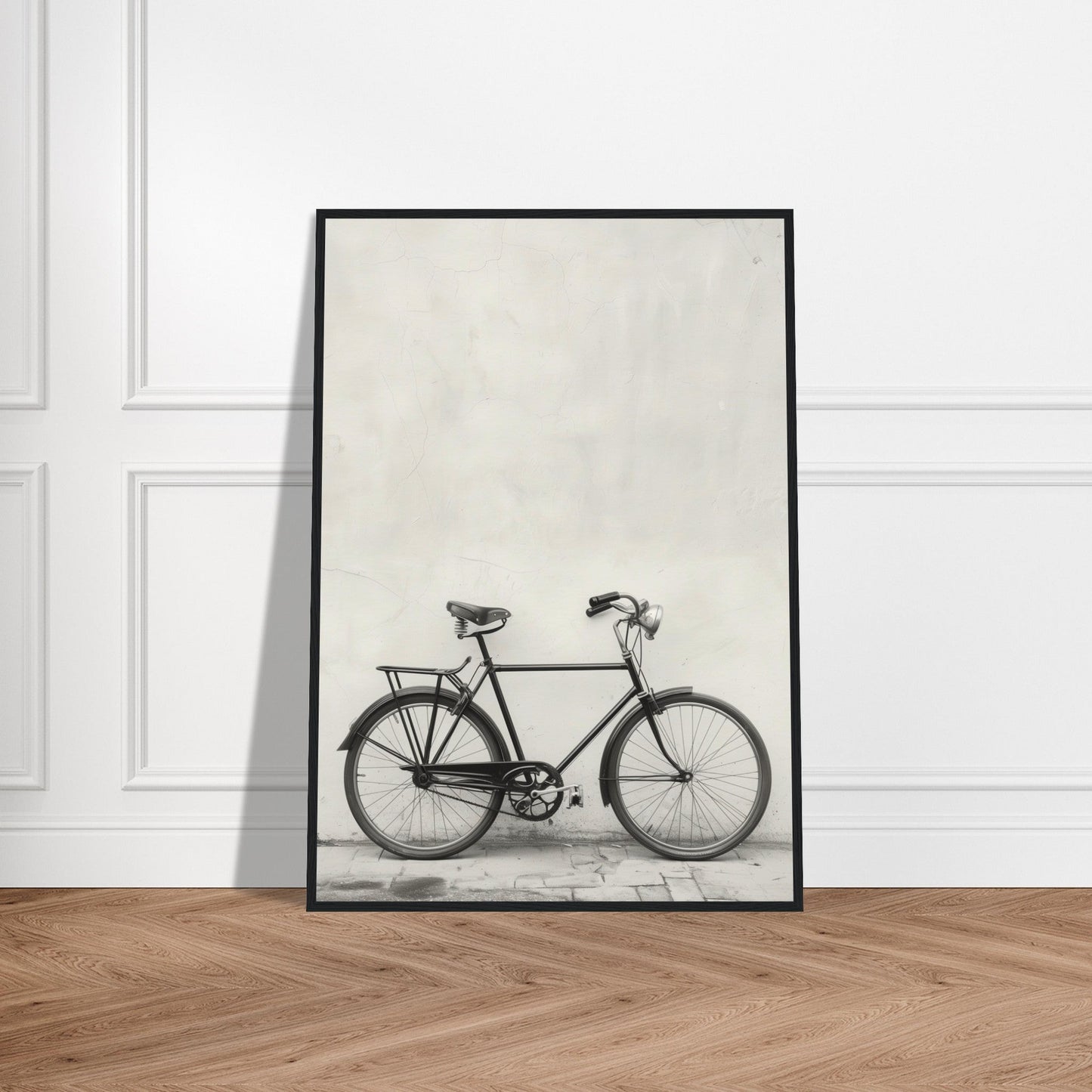 Affiche Vélo Noir et Blanc ( )