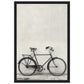 Affiche Vélo Noir et Blanc ( 30x45-cm-Bois-noir)