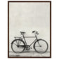 Affiche Vélo Noir et Blanc ( 45x60-cm-Bois-foncé)