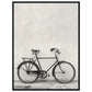 Affiche Vélo Noir et Blanc ( 60x80-cm-Bois-noir)