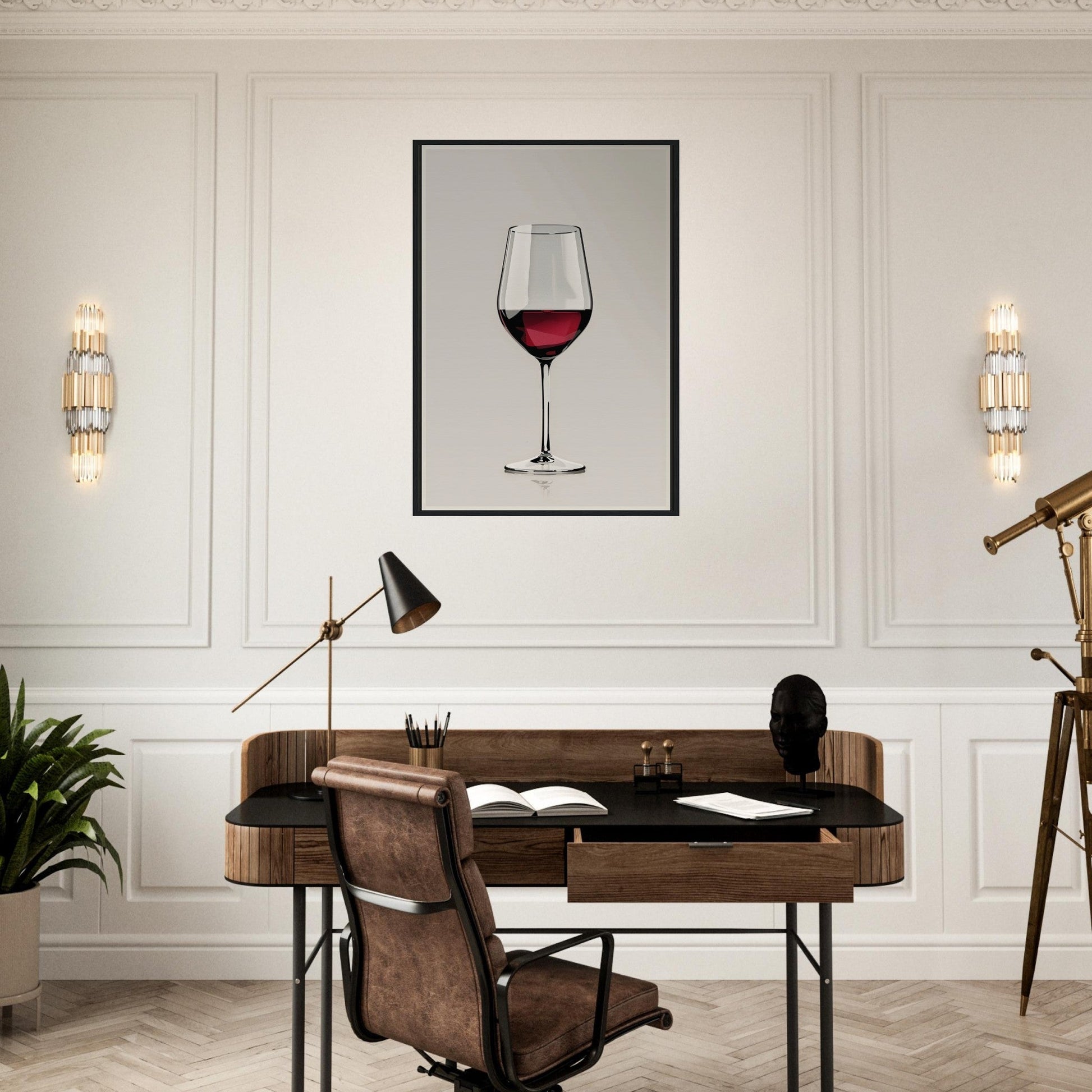 Affiche Verre de Vin ( )