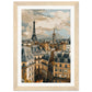 Affiche Ville de France ( 21x29.7-cm-Bois-clair)