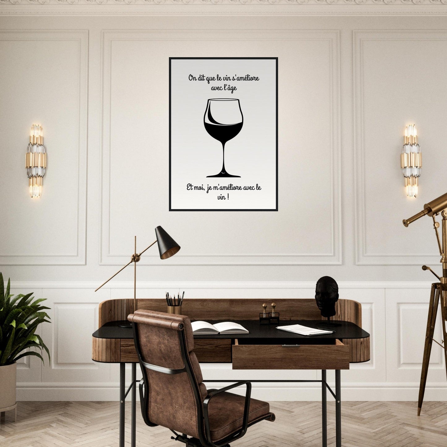 Affiche Vin Humour ( )