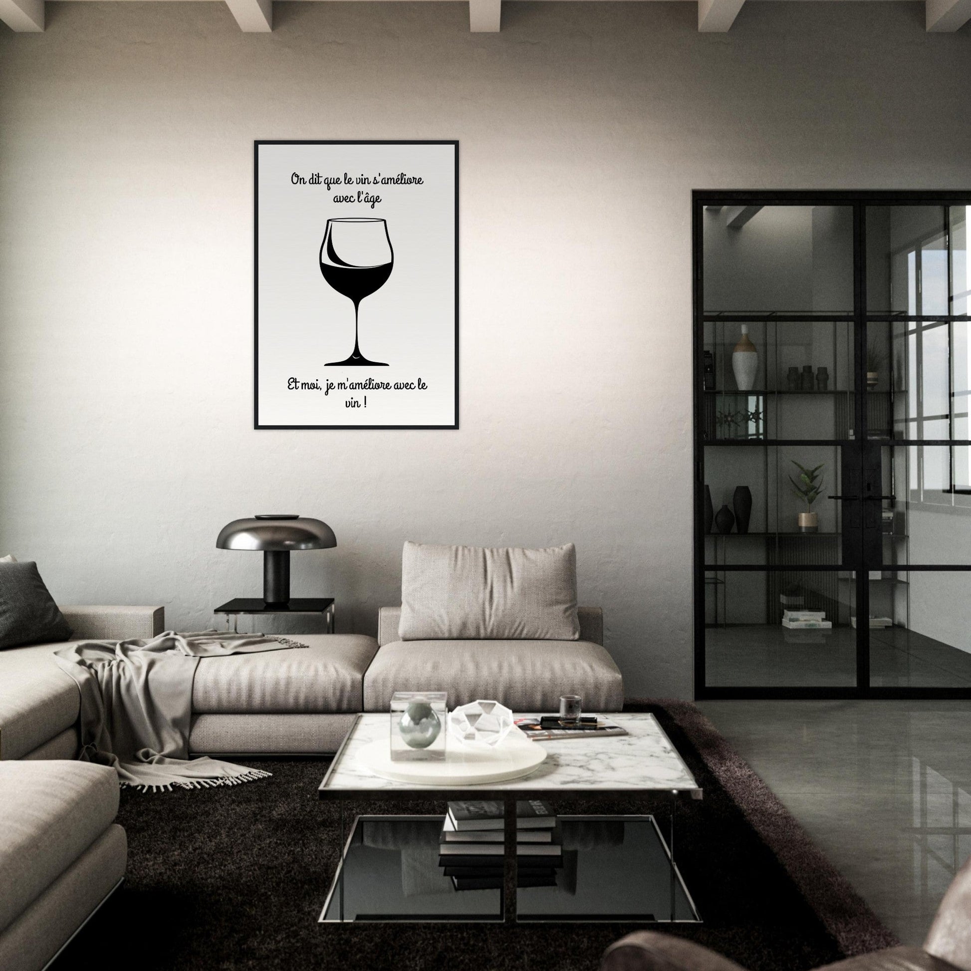 Affiche Vin Humour ( )