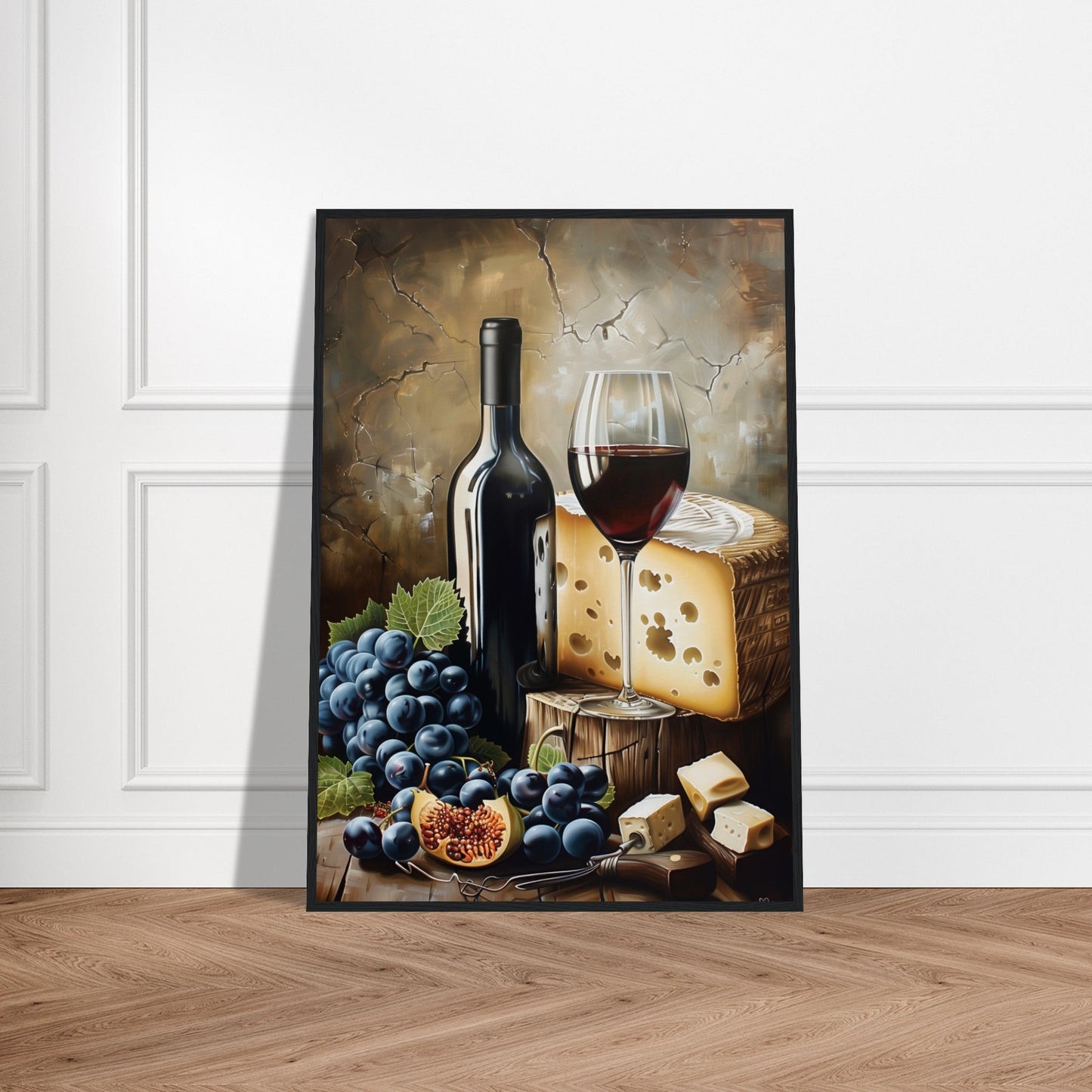 Affiche Vin et Fromage ( )