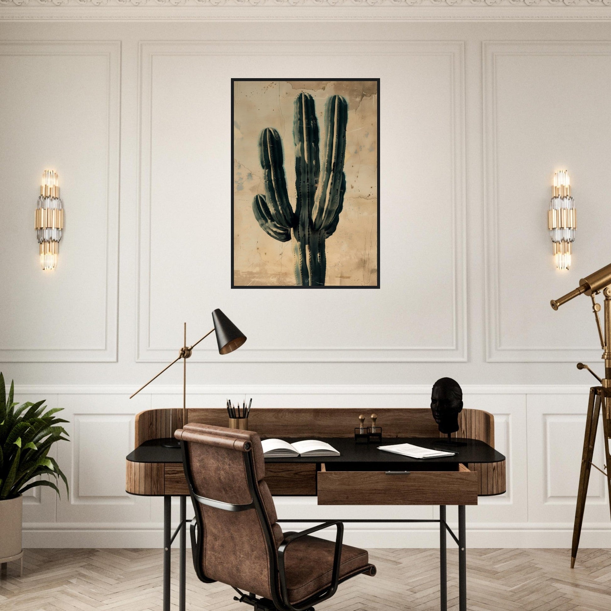 Affiche Vintage Cactus ( )