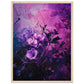 Affiche Violette ( 45x60-cm-Bois-clair)