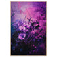 Affiche Violette ( 60x90-cm-Bois-clair)