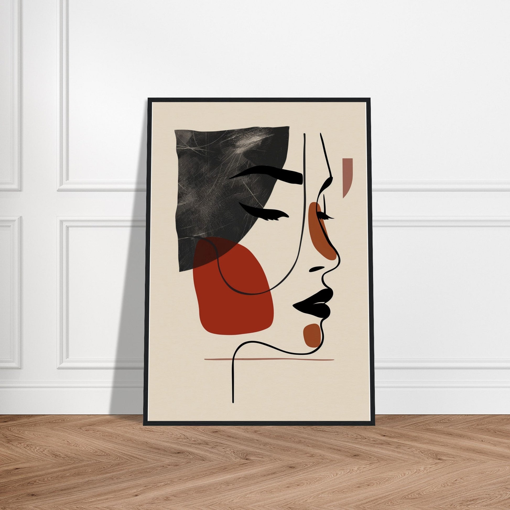 Affiche Visage Abstrait ( )