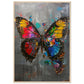 Affiche de Papillon ( 70x100-cm-Bois-clair)