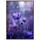 Petite Fleur Affiche ( 70x100-cm-Bois-noir)