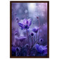 Petite Fleur Affiche ( 30x45-cm-Bois-foncé)