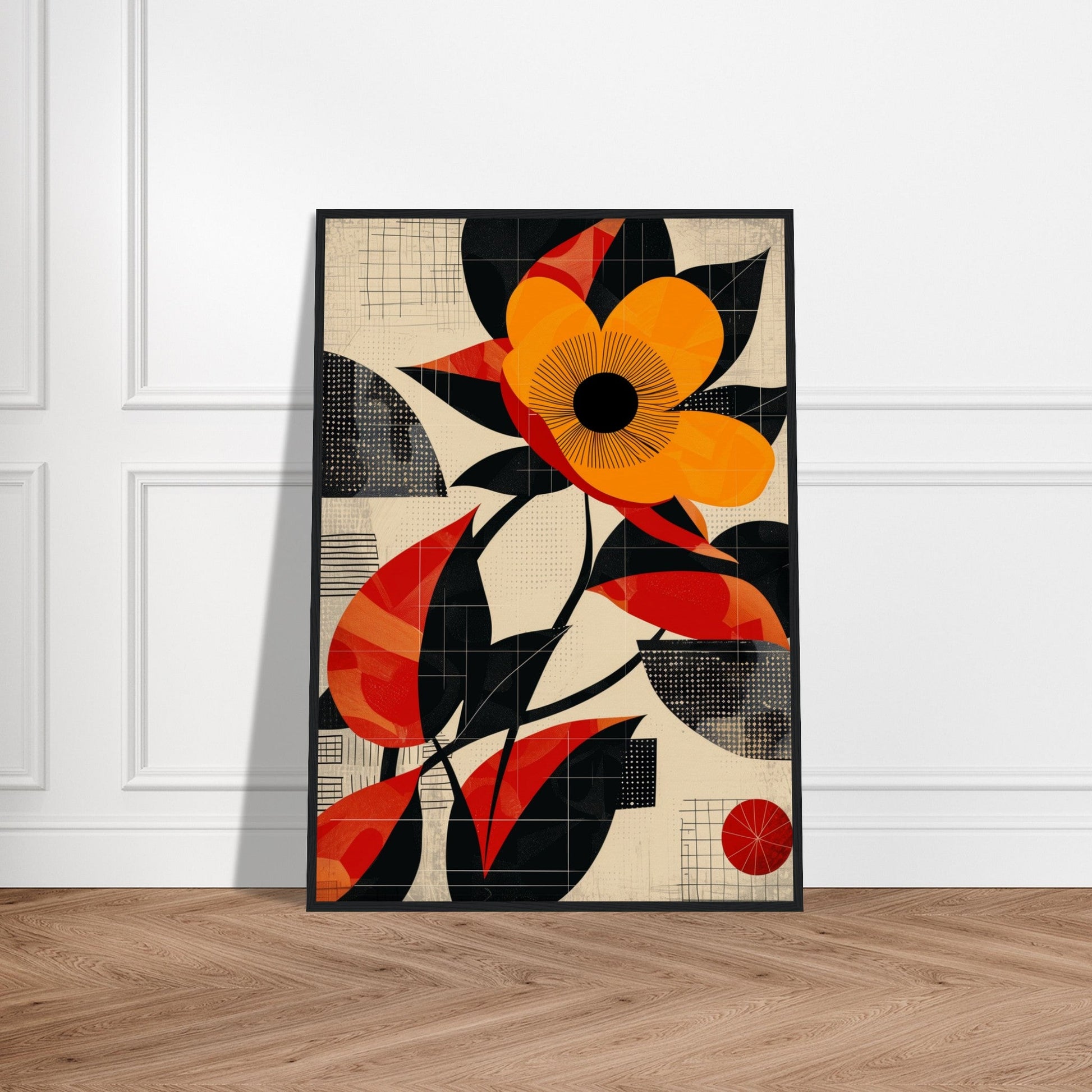 Poster Abstrait Fleur ( )