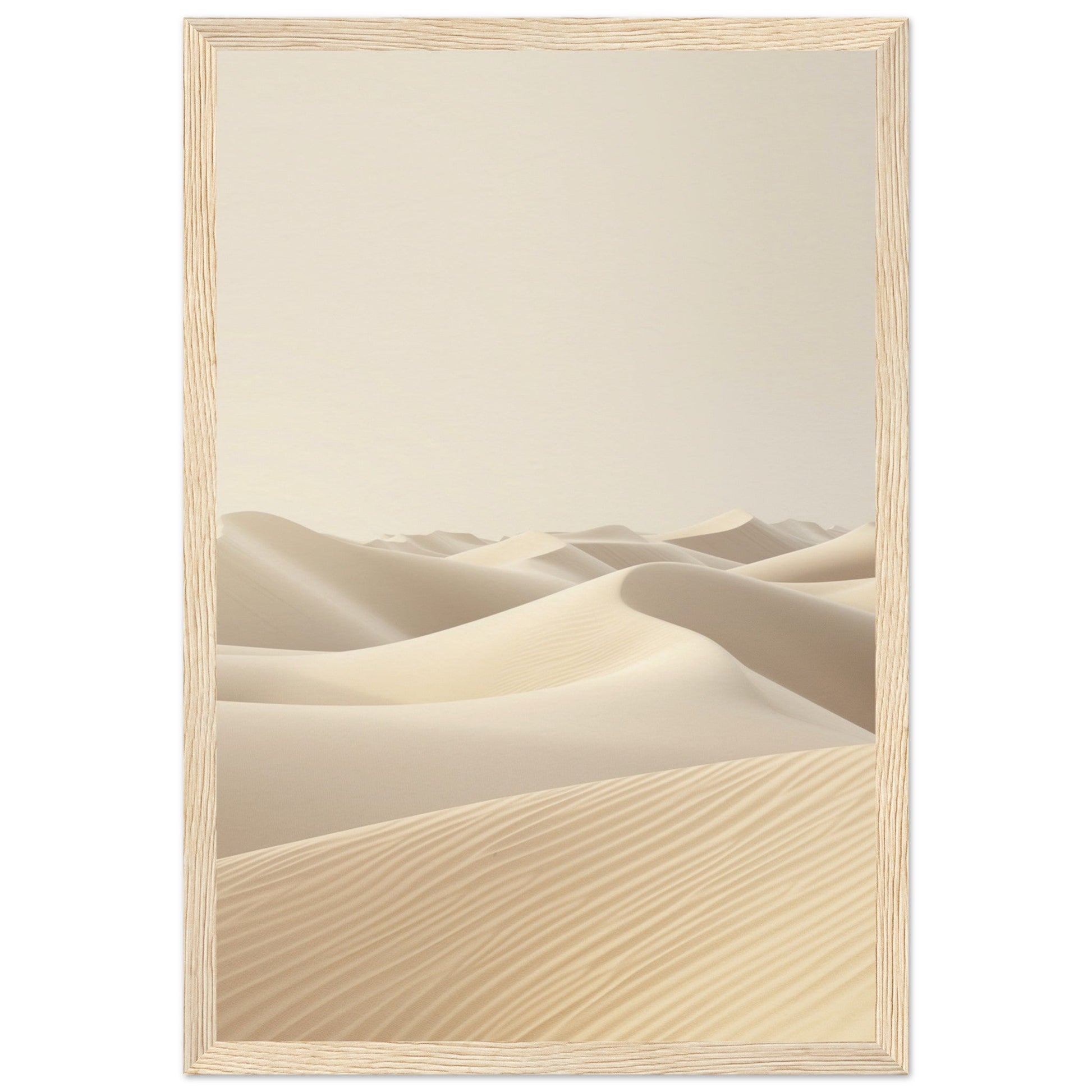 Poster Ambiance Zen ( 30x45-cm-Bois-clair)