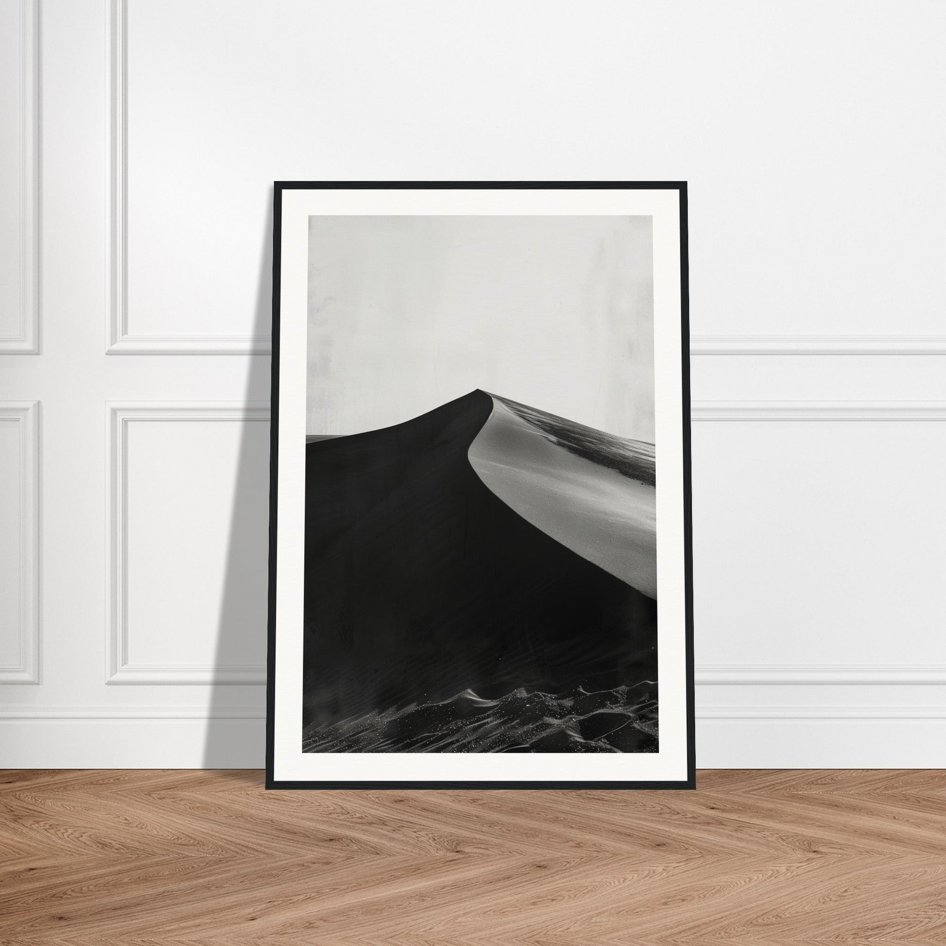 Poster Ancien Dune du Pilat Noir et Blanc ( )