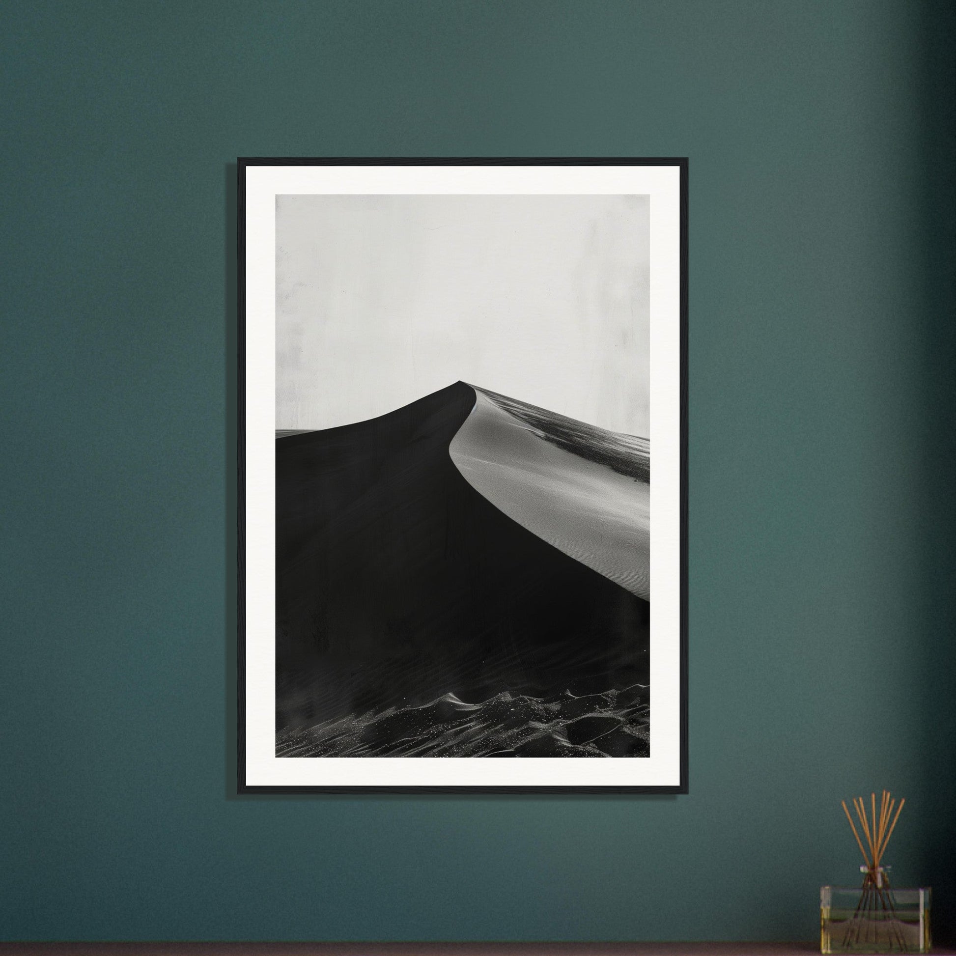 Poster Ancien Dune du Pilat Noir et Blanc ( )