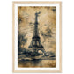 Poster Ancien France ( 30x45-cm-Bois-clair)