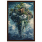 Poster Animaux Fantastiques ( 30x45-cm-Bois-foncé)