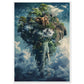 Poster Animaux Fantastiques ( 70x100-cm-Bois-blanc)