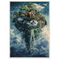 Poster Animaux Fantastiques ( 70x100-cm-Bois-clair)