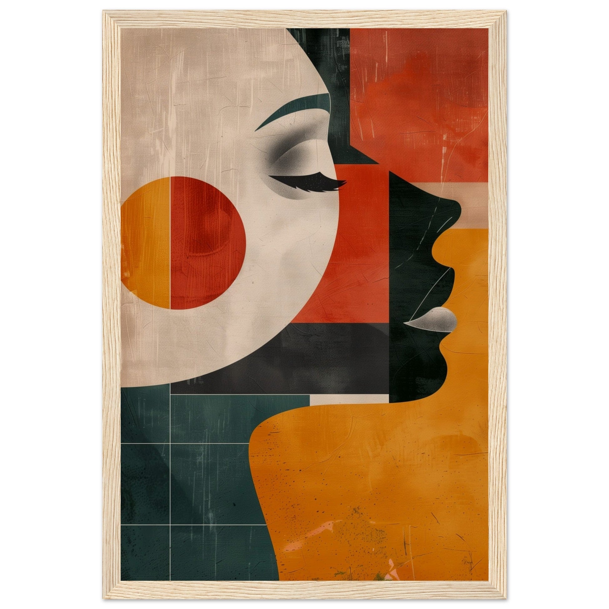 Poster Art Moderne ( 30x45-cm-Bois-clair)