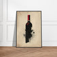 Poster Bouteille de Vin ( )