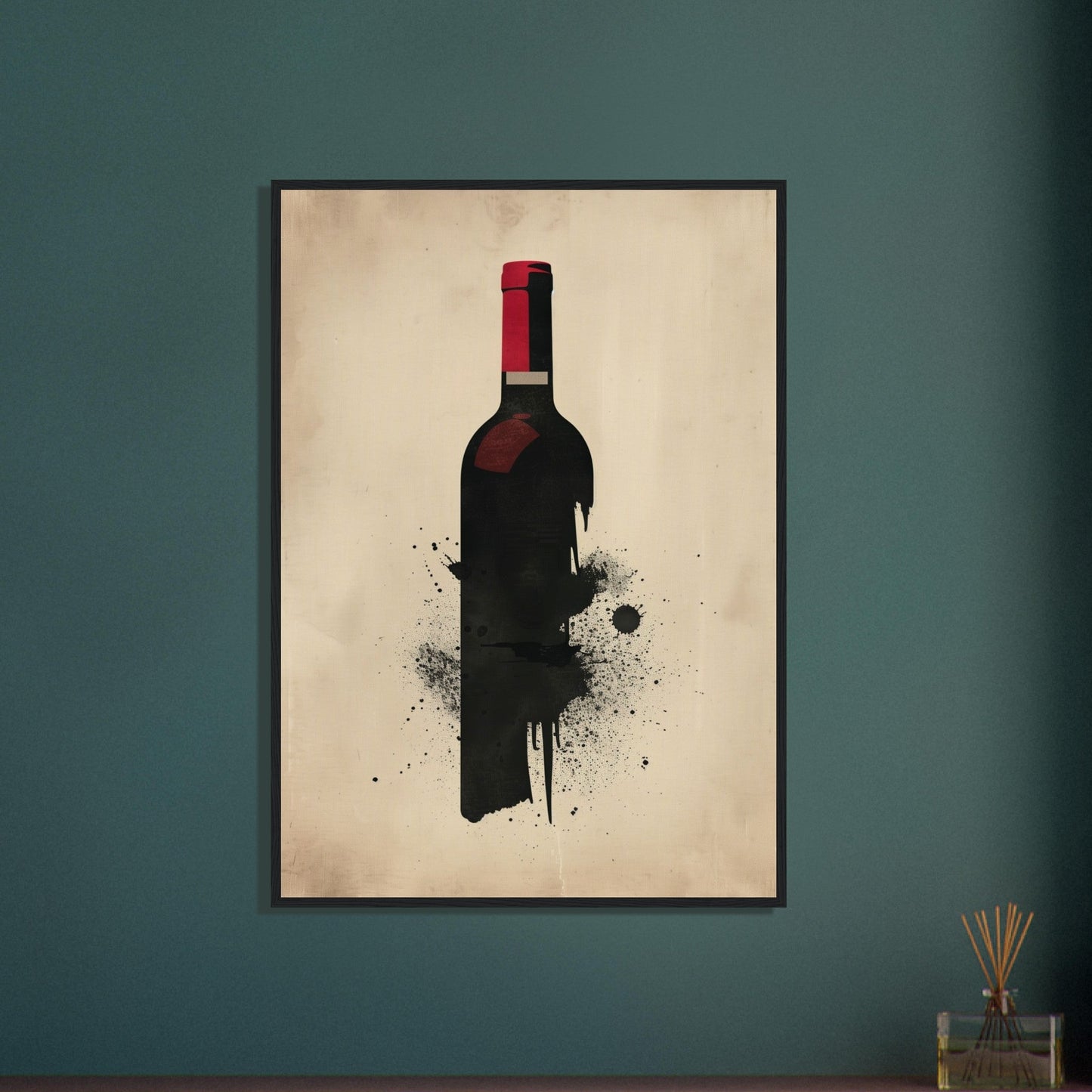 Poster Bouteille de Vin ( )