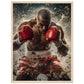 Poster Boxe Anglaise ( 45x60-cm-Bois-clair)