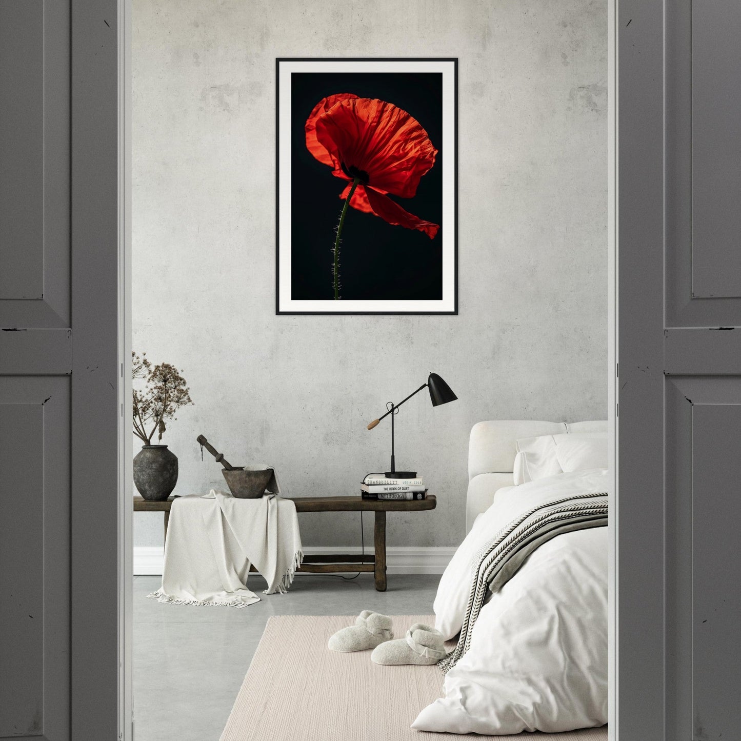 Poster Coquelicot Rouge ( )