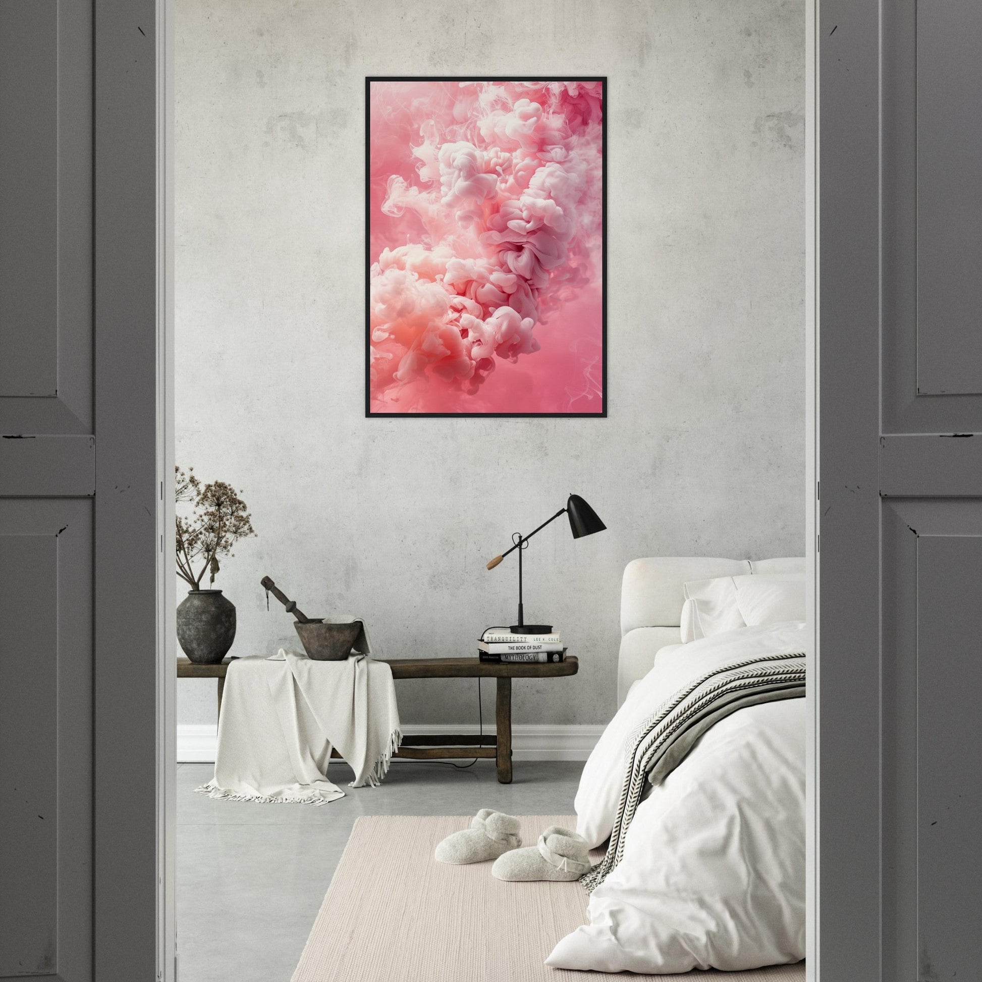 Poster Couleur Rose ( )