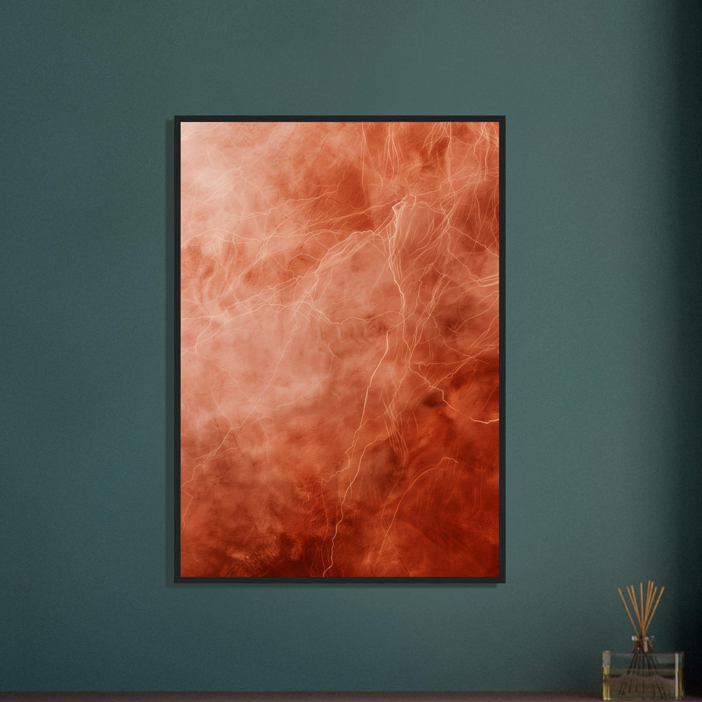 Poster Couleur Terracotta ( )