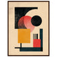 Poster Design Art Déco ( 60x80-cm-Bois-foncé)