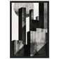 Poster Design Black and White ( 30x45-cm-Bois-noir)