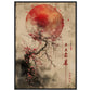 Poster Design Japanese ( 70x100-cm-Bois-noir)