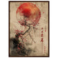 Poster Design Japanese ( 50x70-cm-Bois-foncé)