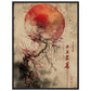 Poster Design Japanese ( 60x80-cm-Bois-noir)