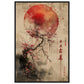 Poster Design Japanese ( 60x90-cm-Bois-noir)