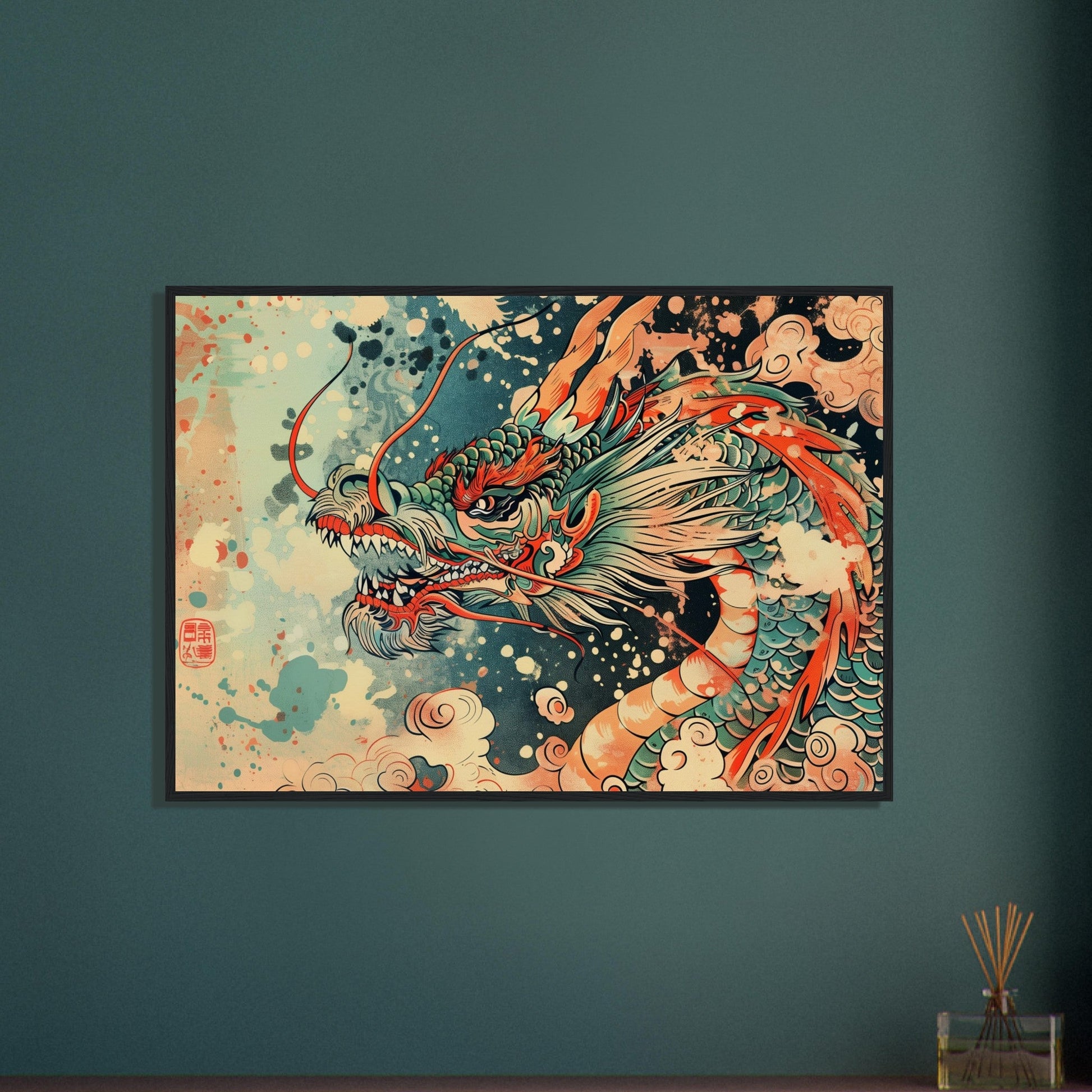 Poster Dragon Japonais ( )