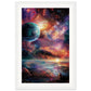 Poster Espace ( 30x45-cm-Bois-blanc)