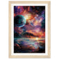 Poster Espace ( 21x29.7-cm-Bois-clair)