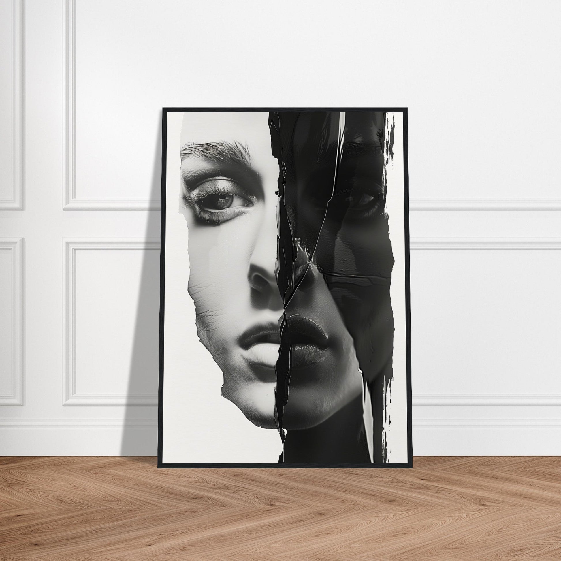 Poster Femme Noir et Blanc ( )