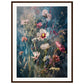 Poster Fleurs Des Champs ( 60x80-cm-Bois-foncé)