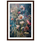 Poster Fleurs Des Champs ( 30x45-cm-Bois-foncé)