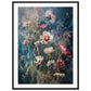 Poster Fleurs Des Champs ( 60x80-cm-Bois-noir)