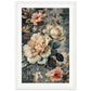 Poster Fleurs Vintage ( 30x45-cm-Bois-blanc)